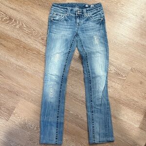 Miss Me Light Blue Boot Cut Jeans
